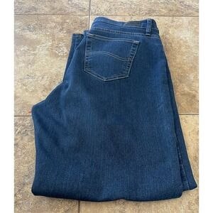 Lee Womens 16 M Jeans Relaxed Fit Med Blue 1889 Long